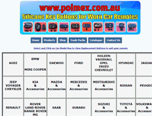 Tablet Screenshot of polmex.com.au